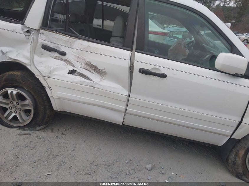 2005 Honda Pilot Ex-L VIN: 2HKYF18745H533360 Lot: 43742443