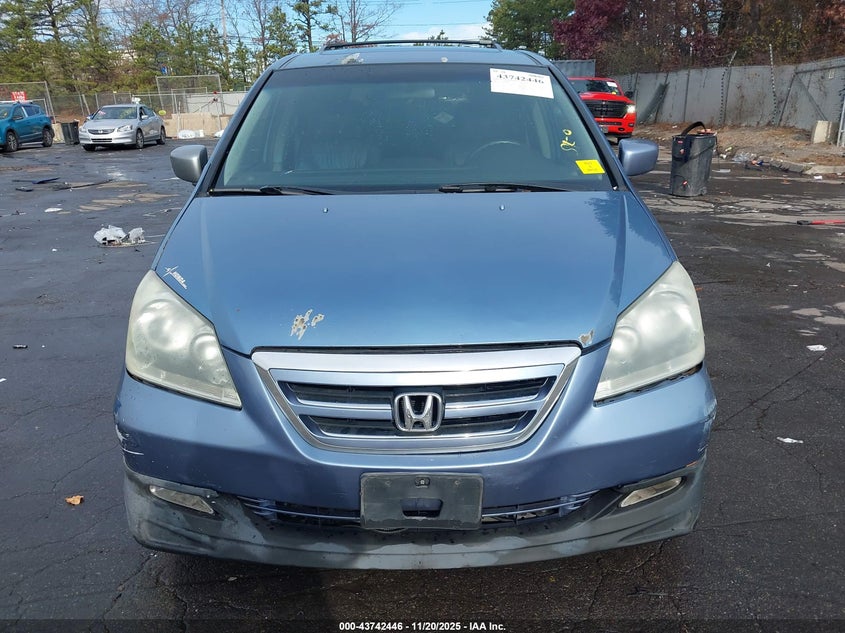 2006 Honda Odyssey Ex-L VIN: 5FNRL38726B124329 Lot: 43742446