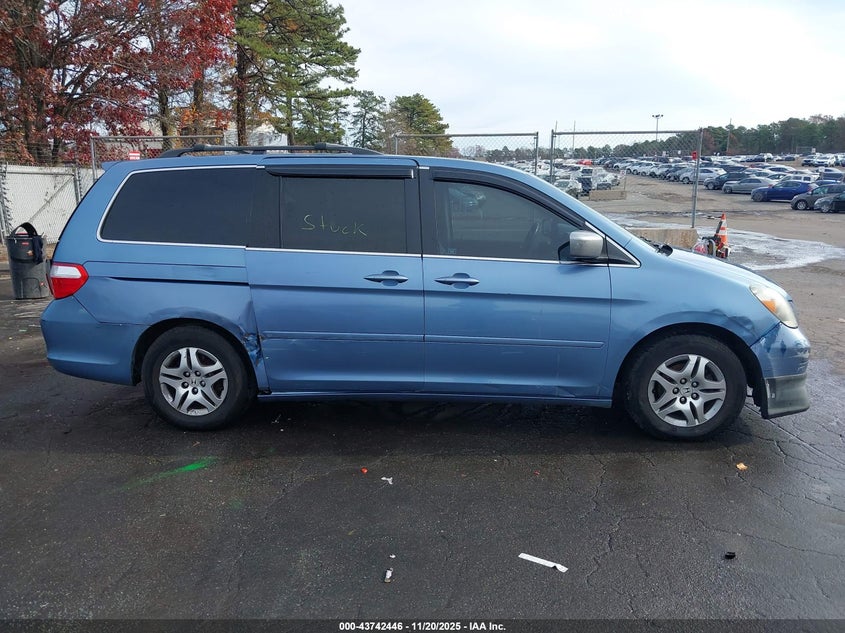 2006 Honda Odyssey Ex-L VIN: 5FNRL38726B124329 Lot: 43742446