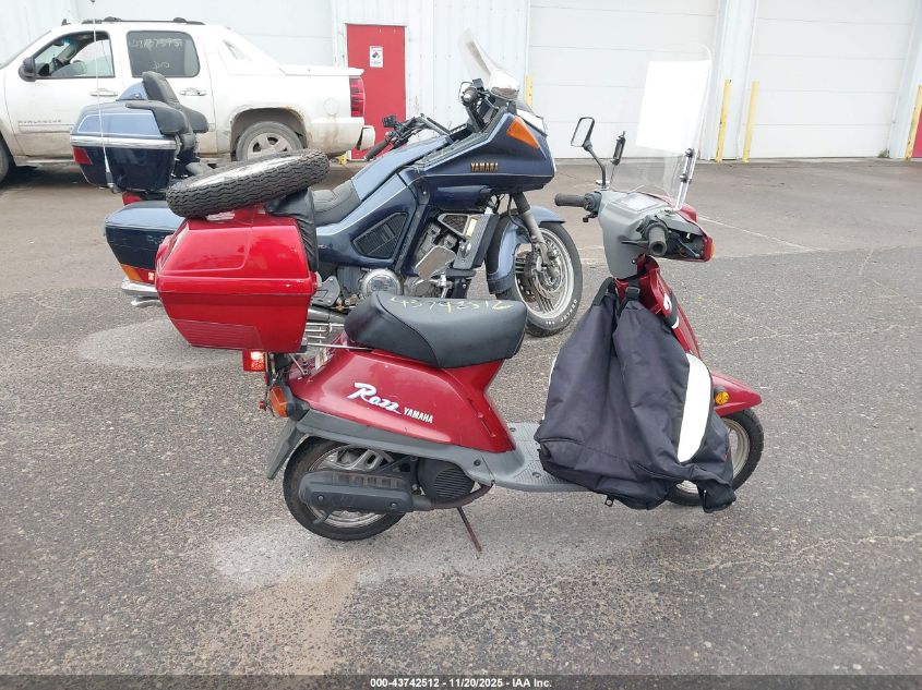 2001 Yamaha Sh50 VIN: JYA3EPA081A262524 Lot: 43742512