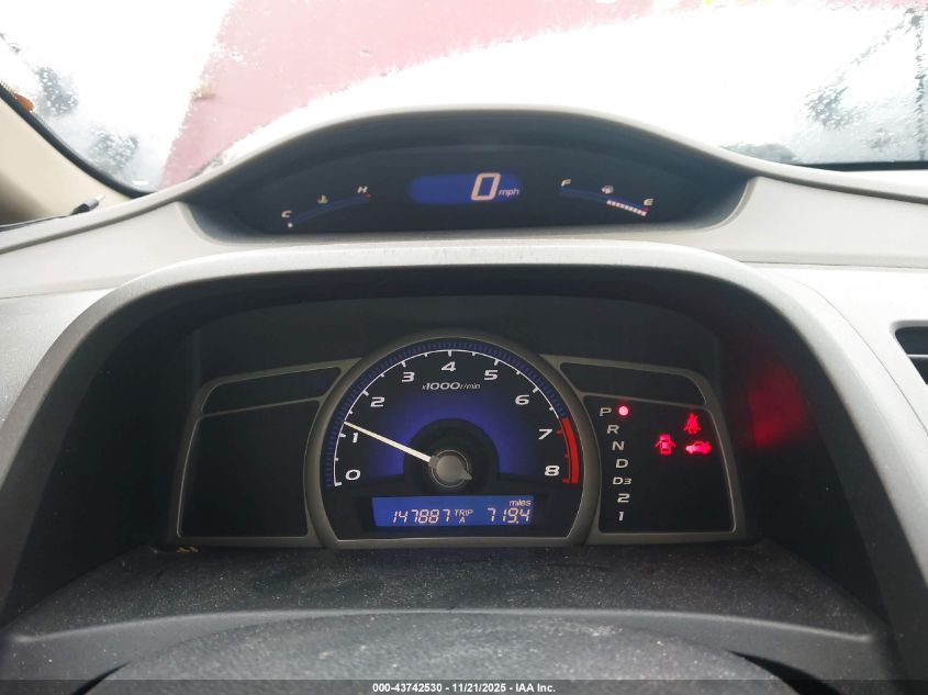 2008 Honda Civic Lx VIN: 1HGFA16508L059786 Lot: 43742530