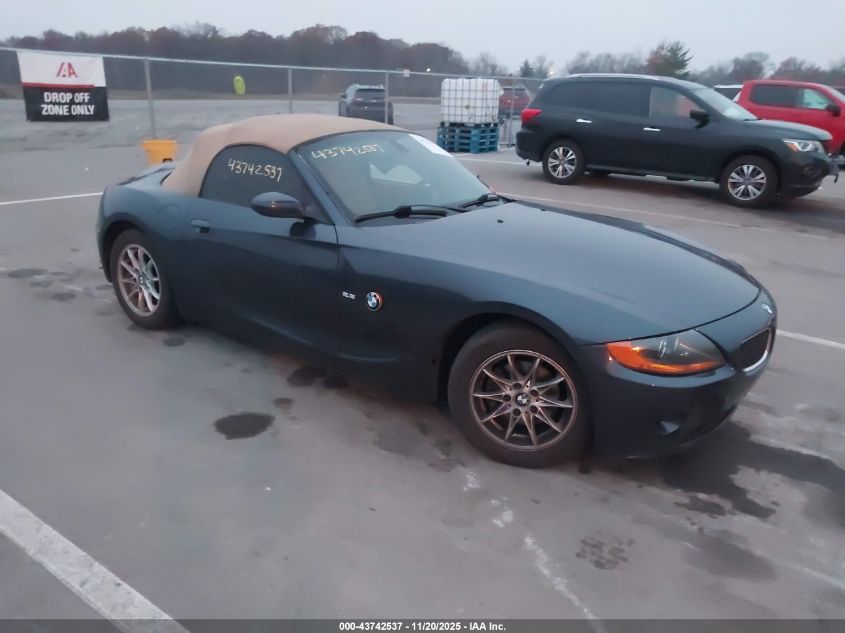 2004 BMW Z4 2.5I