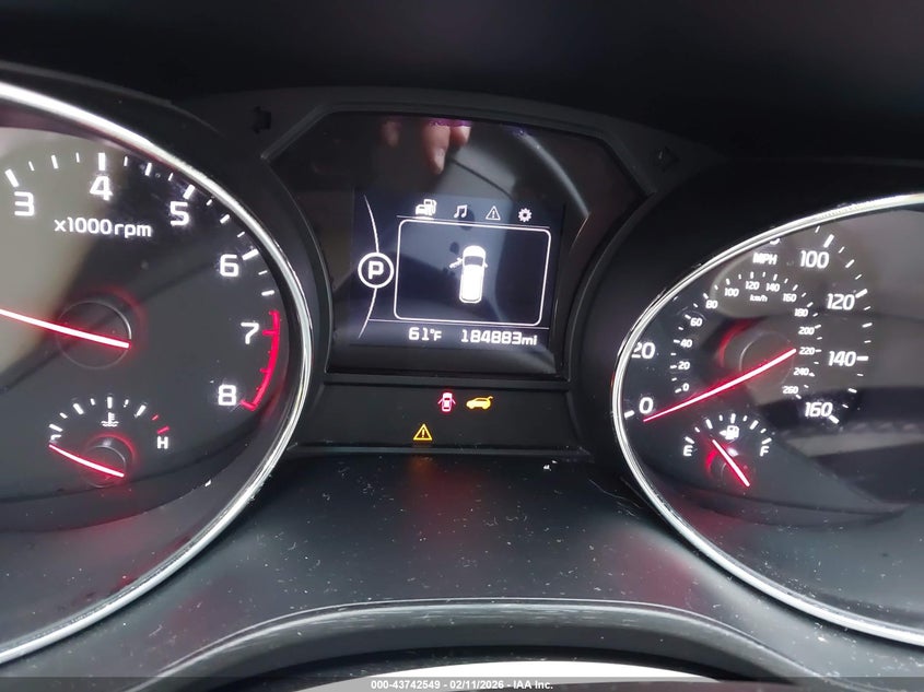 2017 Kia Sedona Lx VIN: KNDMB5C1XH6271346 Lot: 43742549