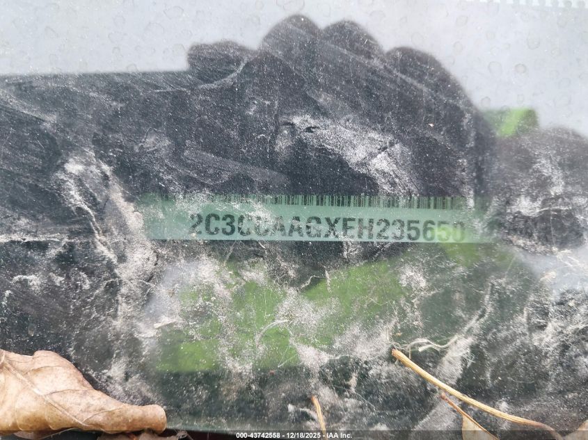 2014 Chrysler 300 VIN: 2C3CCAAGXEH235650 Lot: 43742558