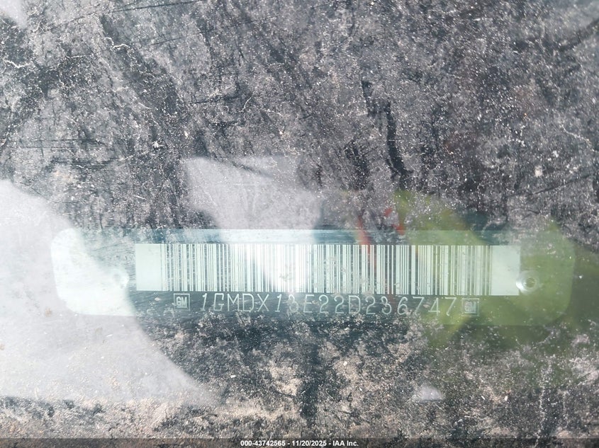 2002 Pontiac Montana M16 W/1Se Pkg. VIN: 1GMDX13E22D236747 Lot: 43742565