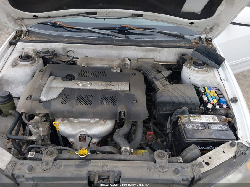 2005 Hyundai Elantra Gls/Gt VIN: KMHDN46D95U048743 Lot: 43742566