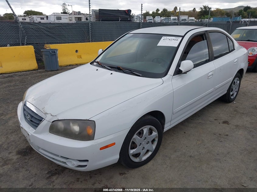 2005 Hyundai Elantra Gls/Gt VIN: KMHDN46D95U048743 Lot: 43742566