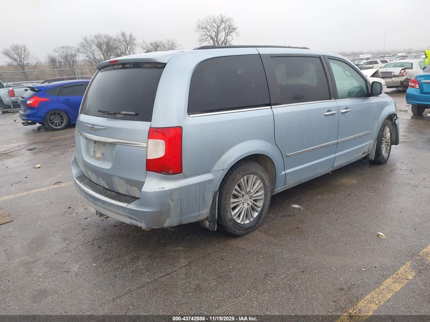 2013 Chrysler Town & Country Touring-L VIN: 2C4RC1CG4DR708261 Lot: 43742586