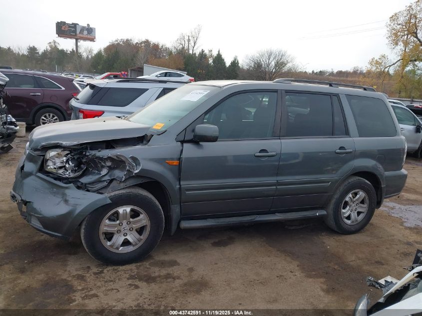 2008 Honda Pilot Vp VIN: 5FNYF28258B001807 Lot: 43742591