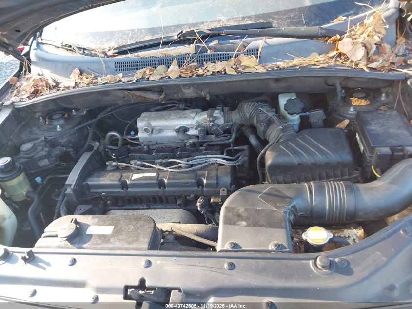 2008 Kia Sportage Lx VIN: KNDJF724187456913 Lot: 43742605