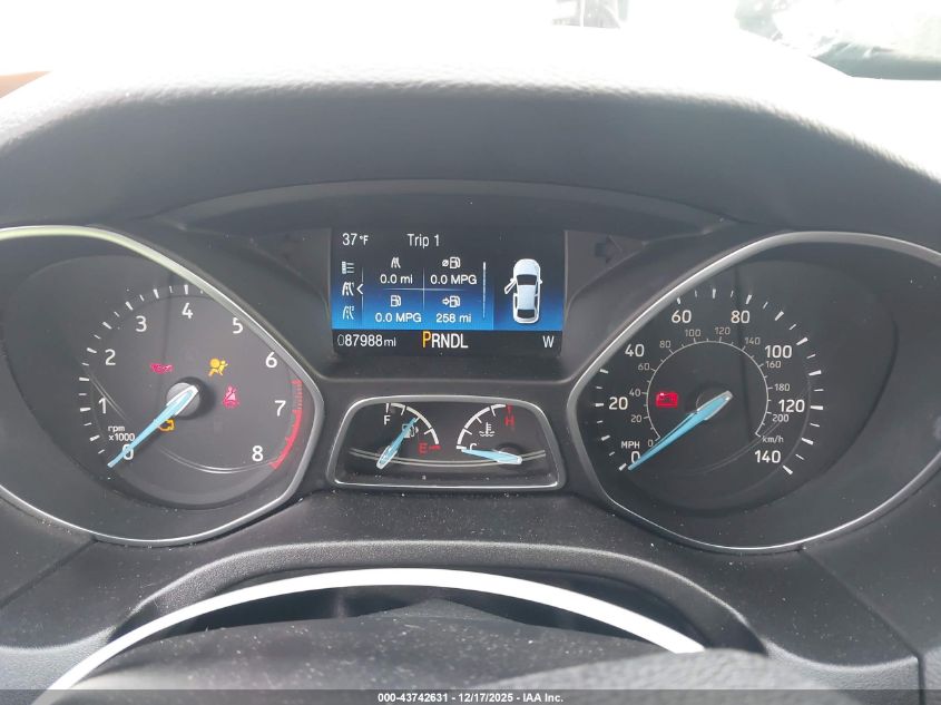 2017 Ford Focus Se VIN: 1FADP3K22HL282509 Lot: 43742631