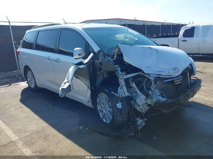 TOYOTA SIENNA LIMITED PREMIUM 7 PASSENGER