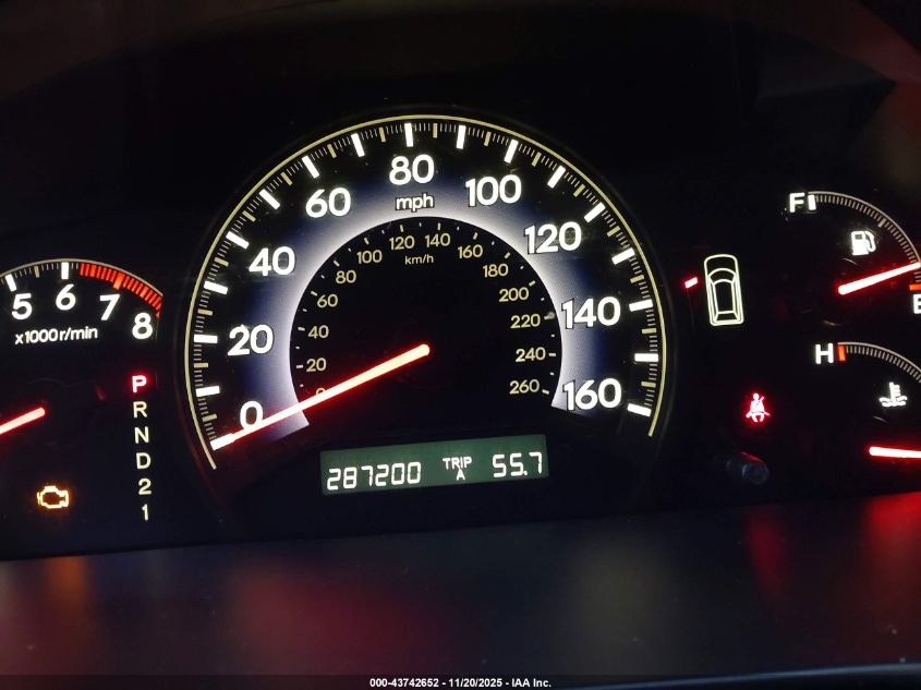 2006 Honda Odyssey Ex-L VIN: 5FNRL38706B420076 Lot: 43742652