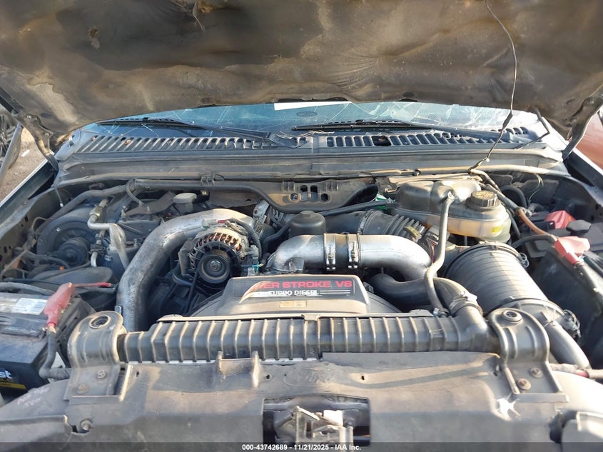 2004 Ford F-250 Lariat/Xl/Xlt VIN: 1FTNW21PX4EB74954 Lot: 43742689