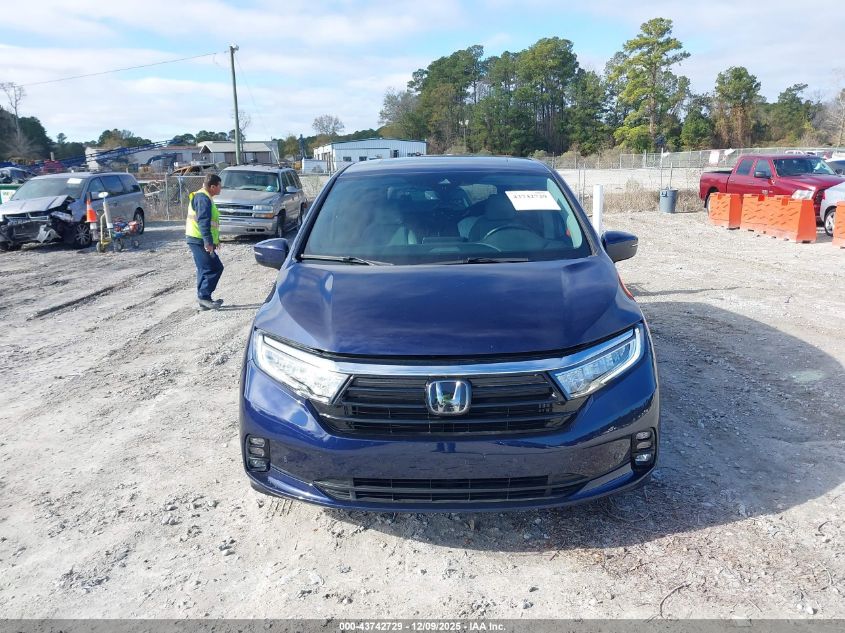 2024 Honda Odyssey Elite VIN: 5FNRL6H94RB024224 Lot: 43742729