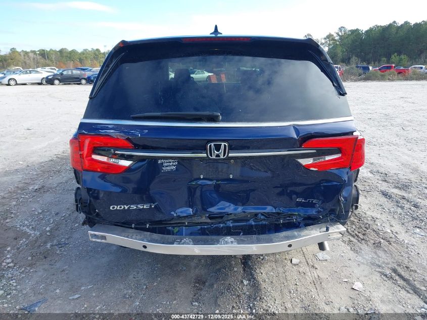 2024 Honda Odyssey Elite VIN: 5FNRL6H94RB024224 Lot: 43742729