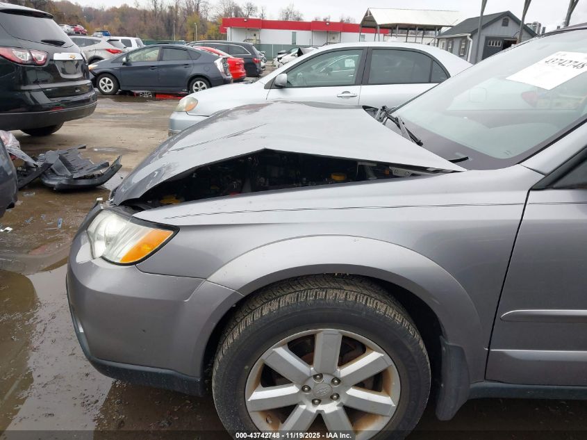 2008 Subaru Outback 2.5I/2.5I L.l. Bean Edition VIN: 4S4BP61C787334833 Lot: 43742748