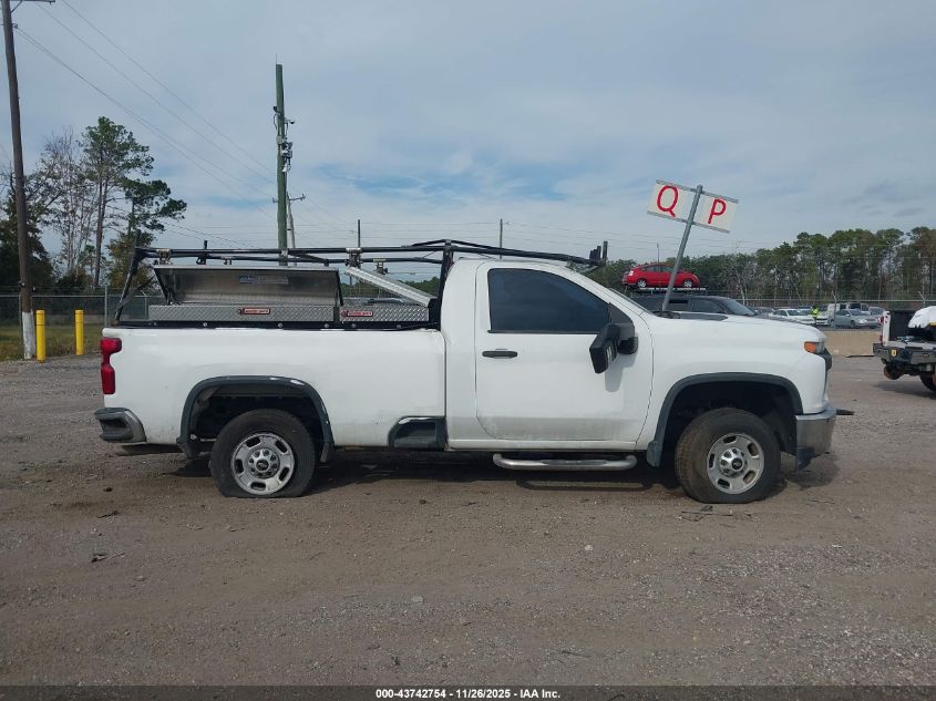 2022 Chevrolet Silverado 2500Hd 2Wd Long Bed Wt VIN: 1GC0WLE72NF248065 Lot: 43742754