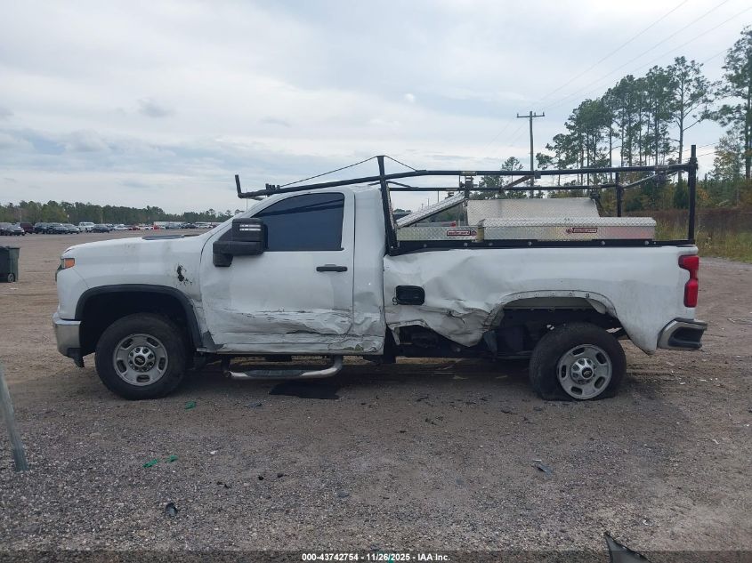 2022 Chevrolet Silverado 2500Hd 2Wd Long Bed Wt VIN: 1GC0WLE72NF248065 Lot: 43742754