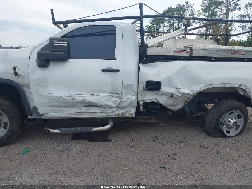 2022 Chevrolet Silverado 2500Hd 2Wd Long Bed Wt VIN: 1GC0WLE72NF248065 Lot: 43742754