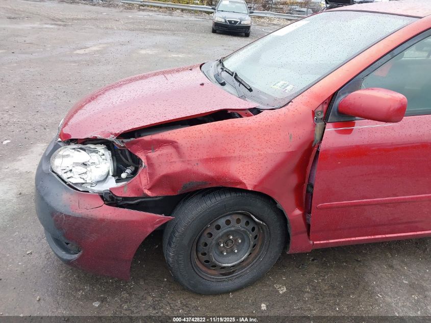 2005 Toyota Corolla Le VIN: 2T1BR32E05C400968 Lot: 43742822