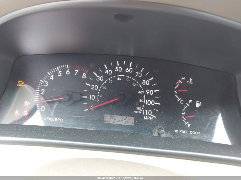 2005 Toyota Corolla Le VIN: 2T1BR32E05C400968 Lot: 43742822