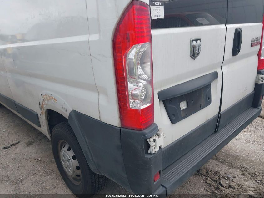 2020 Ram Promaster 2500 High Roof 159 Wb VIN: 3C6TRVDG5LE133699 Lot: 43742883