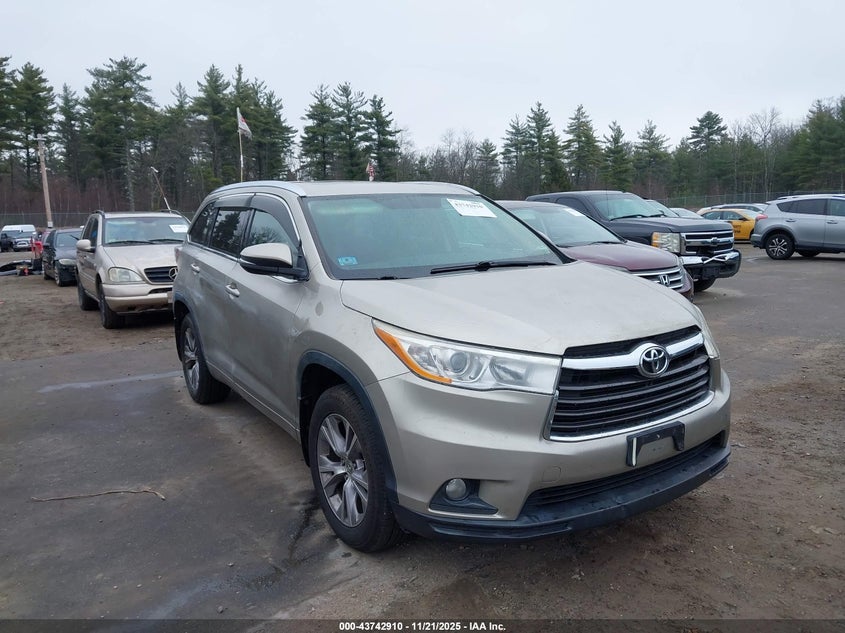 TOYOTA HIGHLANDER XLE V6