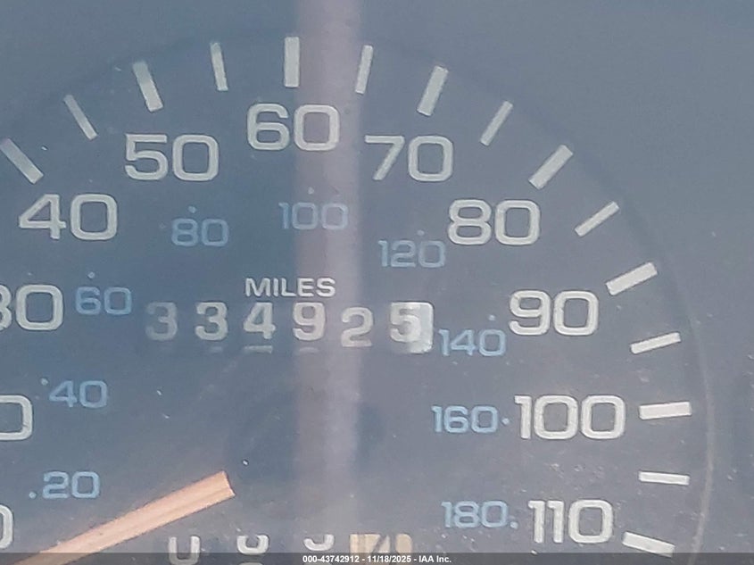 1996 Dodge Ram 1500 VIN: 3B7HC13Z1TG153299 Lot: 43742912