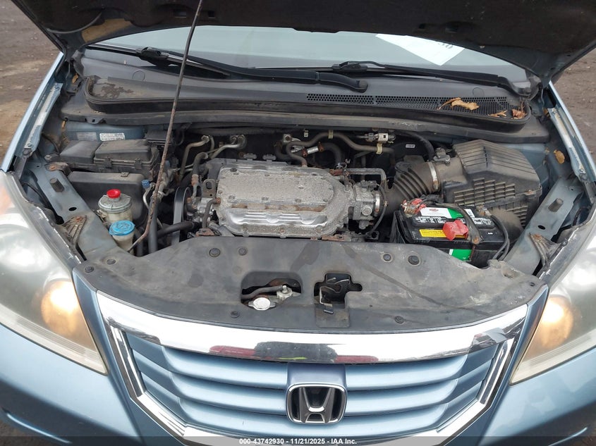 2010 Honda Odyssey Ex-L VIN: 5FNRL3H61AB035111 Lot: 43742930