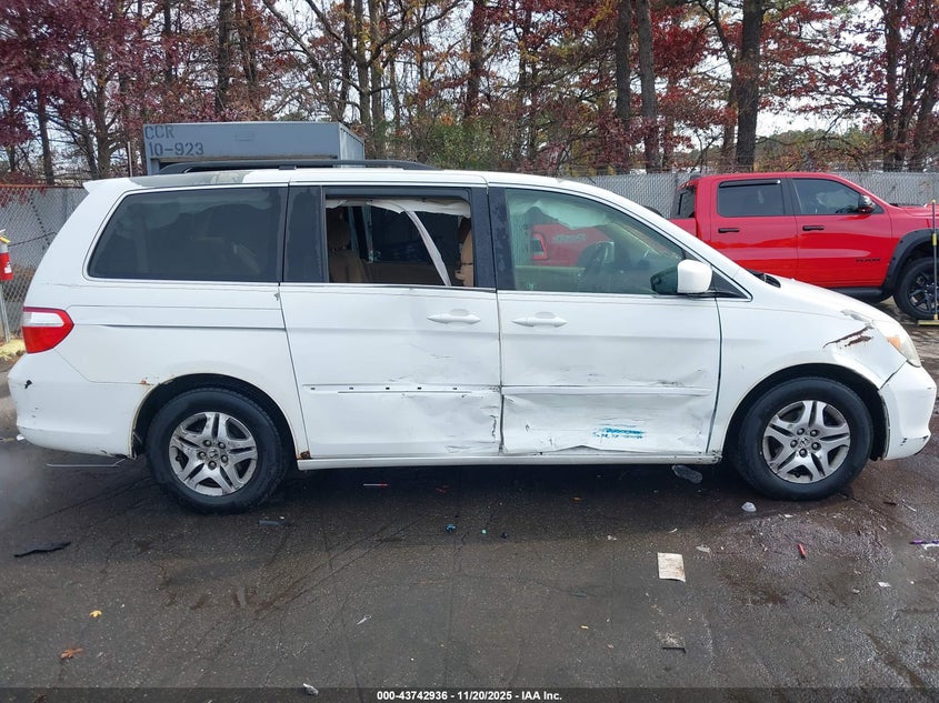 2005 Honda Odyssey Ex VIN: 5FNRL38425B109589 Lot: 43742936