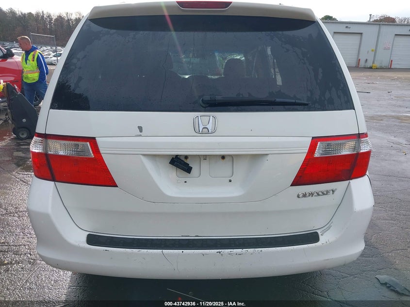 2005 Honda Odyssey Ex VIN: 5FNRL38425B109589 Lot: 43742936