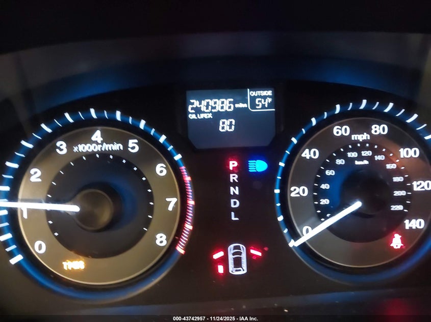 2012 Honda Odyssey Ex-L VIN: 5FNRL5H60CB038306 Lot: 43742957