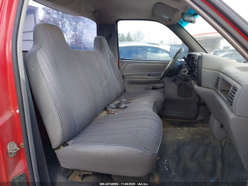 1996 Dodge Ram 1500 VIN: 1B7HC16X2TS662479 Lot: 43742992