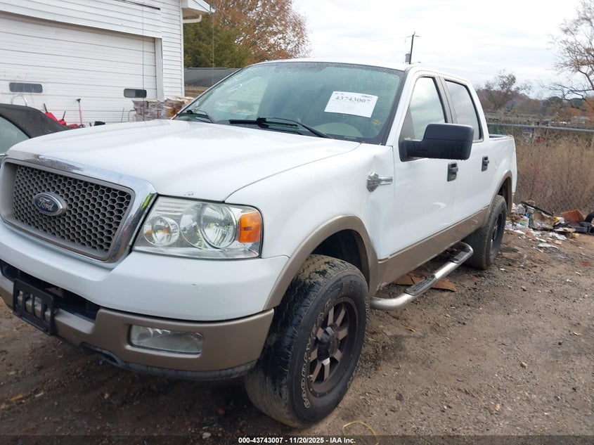 1FTPW14515KC38332 2005 FORD F-150 photo no. 2