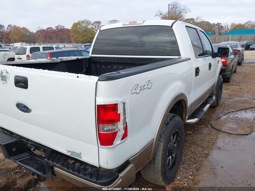 1FTPW14515KC38332 2005 FORD F-150 photo no. 4