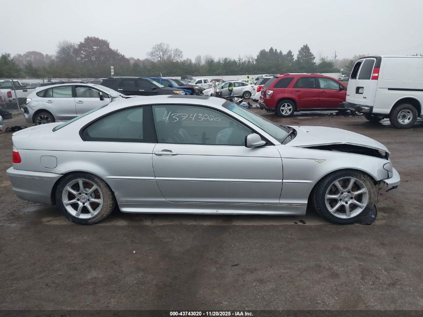 2004 BMW 330Ci VIN: WBABD534X4PD97917 Lot: 43743020