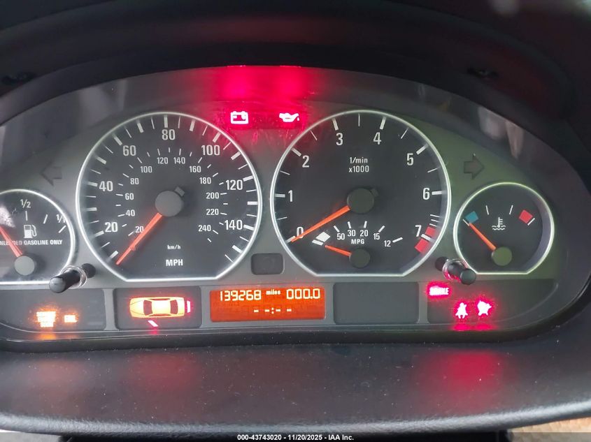 2004 BMW 330Ci VIN: WBABD534X4PD97917 Lot: 43743020