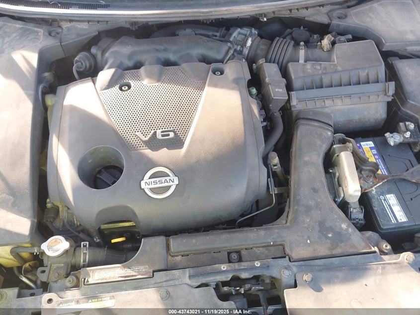 2009 Nissan Maxima 3.5 Sv VIN: 1N4AA51E89C837573 Lot: 43743021