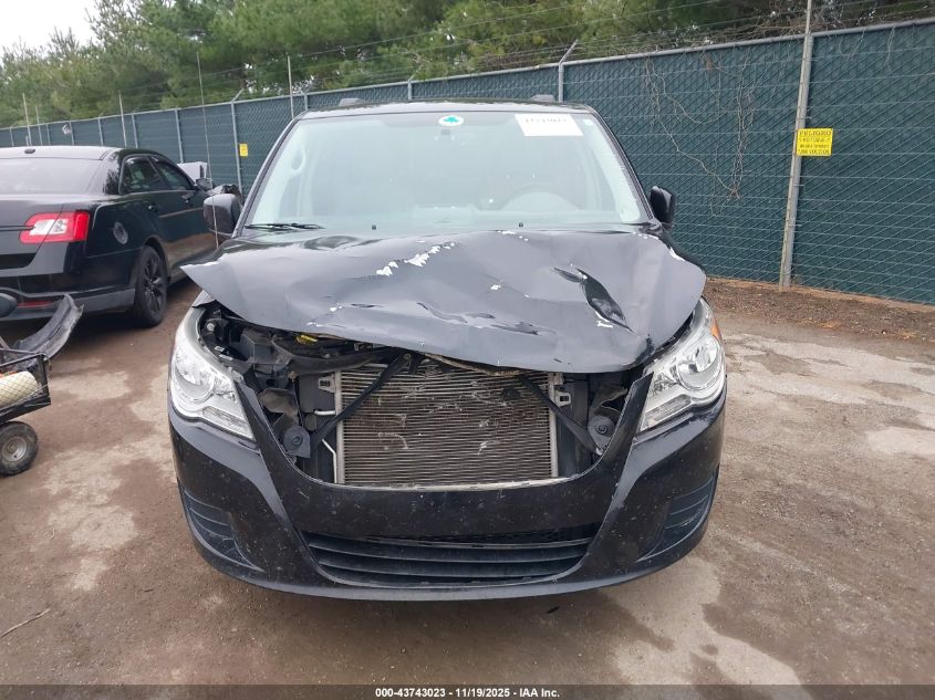 2013 Volkswagen Routan Se VIN: 2C4RVABG1DR724932 Lot: 43743023