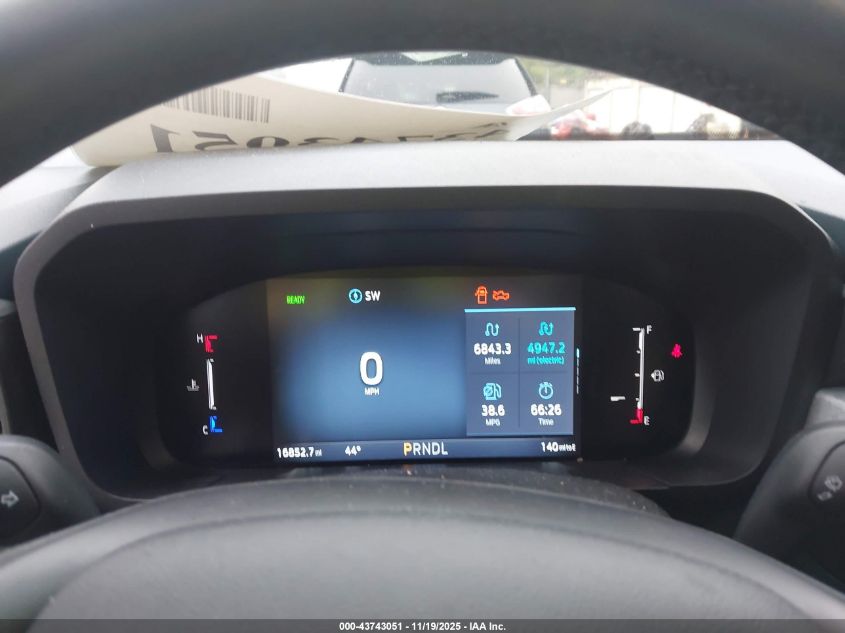 2025 Ford Maverick Xlt VIN: 3FTTW8H33SRA61127 Lot: 43743051