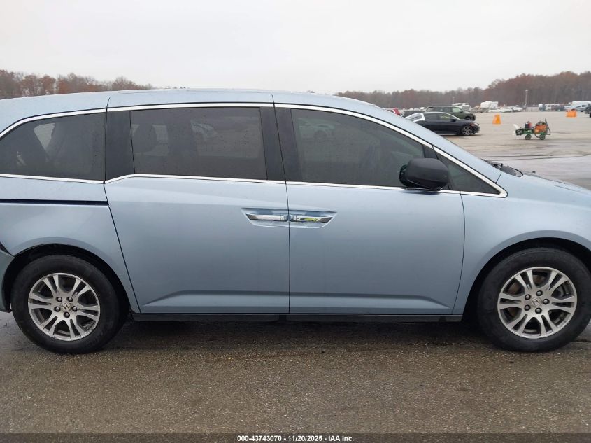2011 Honda Odyssey Ex-L VIN: 5FNRL5H63BB081245 Lot: 43743070