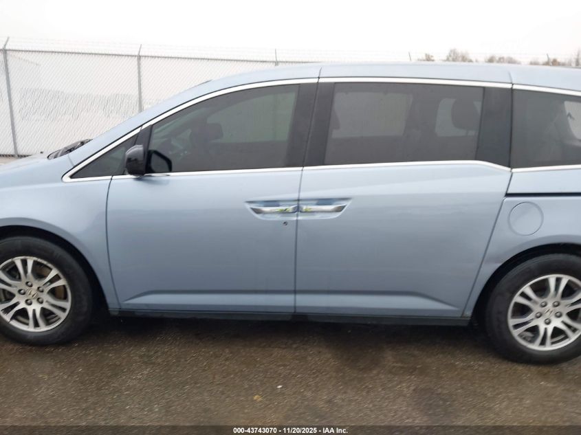 2011 Honda Odyssey Ex-L VIN: 5FNRL5H63BB081245 Lot: 43743070