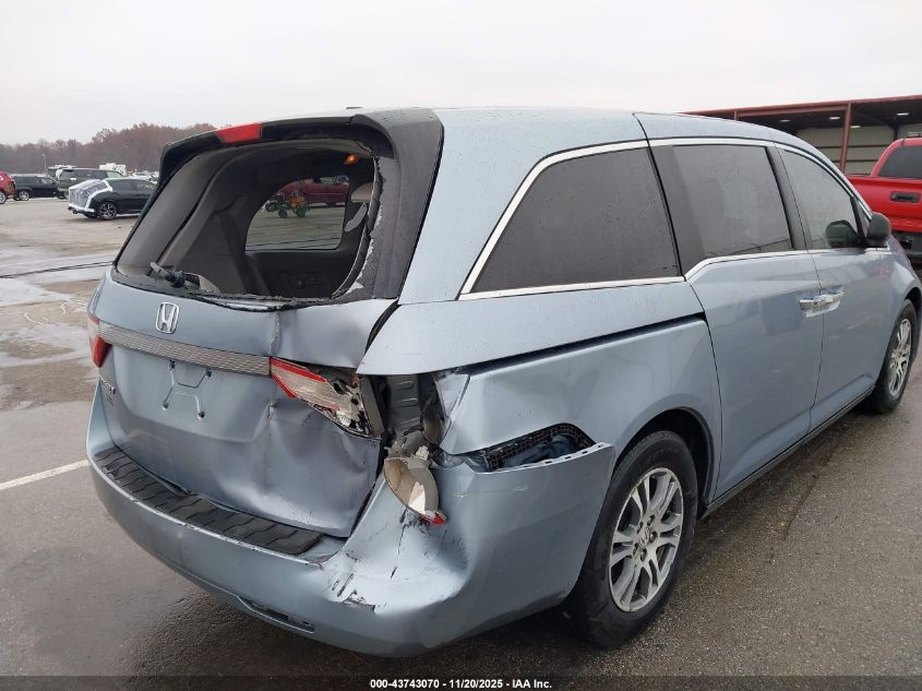 2011 Honda Odyssey Ex-L VIN: 5FNRL5H63BB081245 Lot: 43743070