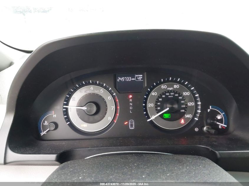 2011 Honda Odyssey Ex-L VIN: 5FNRL5H63BB081245 Lot: 43743070