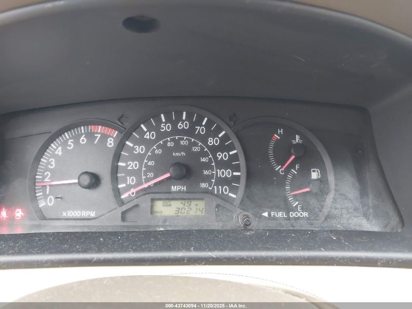 2003 Toyota Corolla Ce VIN: 1NXBR32E93Z076138 Lot: 43743094