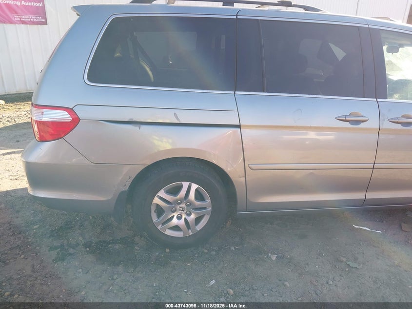 2006 Honda Odyssey Ex-L VIN: 5FNRL387X6B094271 Lot: 43743098