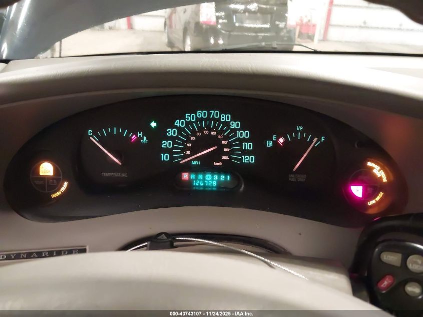 1998 Buick Century Limited VIN: 2G4WY52M7W1537179 Lot: 43743107