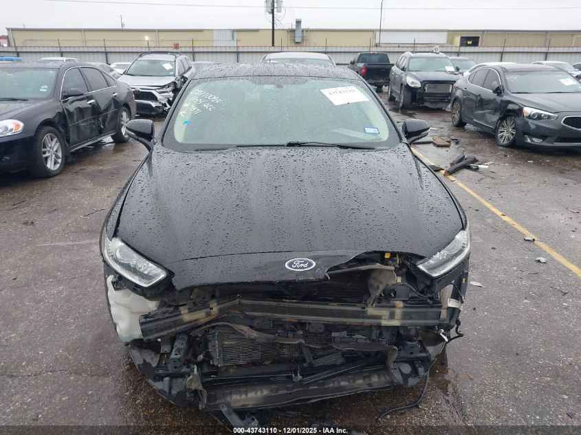 2016 Ford Fusion Se VIN: 3FA6P0HD6GR327371 Lot: 43743110