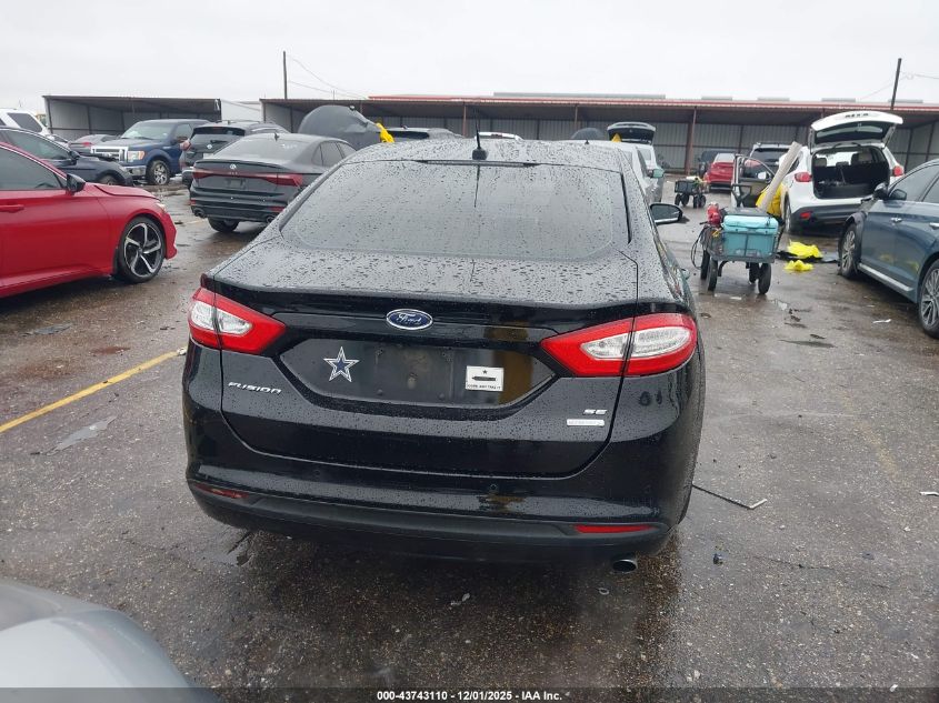 2016 Ford Fusion Se VIN: 3FA6P0HD6GR327371 Lot: 43743110